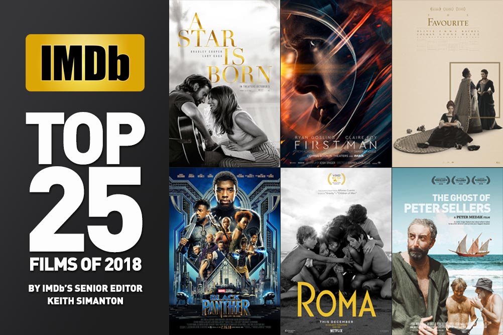 Ghost included IMDb Senior top 25 films of 2018